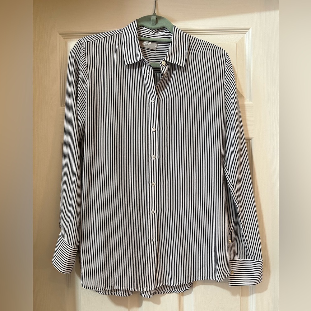 Everlane Clean Silk Top